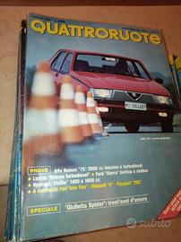 Riviste Quattroruote anno 1985