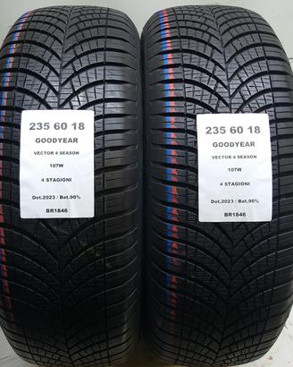 2 GOMME 235 60 18 GOODYEAR BR1846