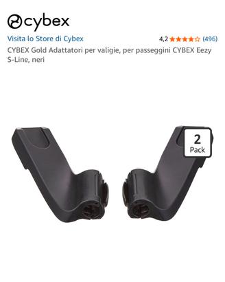 Adattatori Cybex Gold per Passeggini Eezy S-Line
