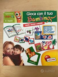Gioco in scatola carotina - 3/6 anni