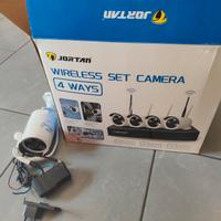Kit videosorveglianza 4 telecamere wi fi