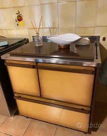Stufa a legna con forno