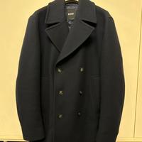 BOSS Cappotto uomo Peacoat