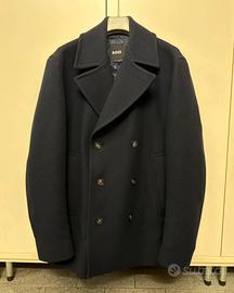 BOSS Cappotto uomo Peacoat