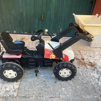 Trattore a pedali funzionante
