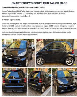 SMART FORTWO COUPÉ MHD TAILOR MADE