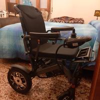sedia a rotelle elettrica nuova mai usata