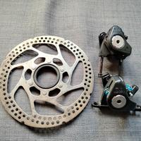 Pinze freno Tektro e disco Shimano