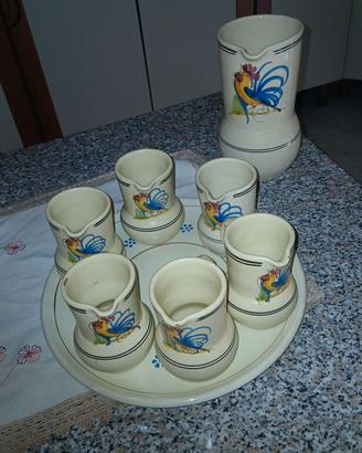 Set brocche in ceramiche pugliese