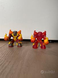 2 Gormiti Popolo del Vulcano Il Cavaliere Misterio