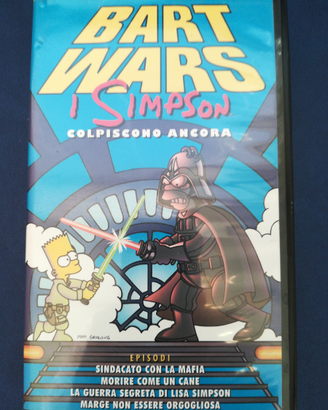 Bart wars i Simpson colpiscono ancora vhs