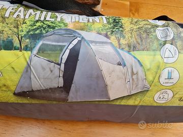 Tenda da campeggio 4 posti con veranda 