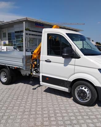 Volkswagen Crafter 50 L3 163cv Gru Effer 35/3S e c