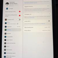 Apple ipad A16 128gb wi-fi blu + penna + cover