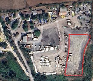 Terreno industriale per deposito mezzi e materiali