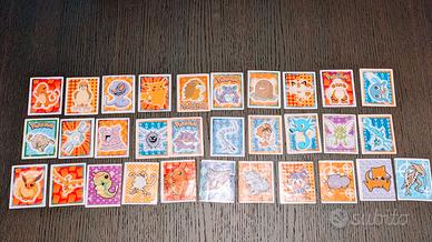 Lotto Serie 1 Figurine Pokemon Merlin 1999