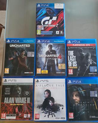 giochi ps4 e ps5