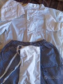 divisa da cuoco completo 