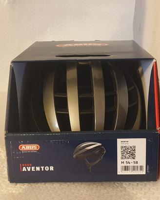 Casco Abus Aventor grigi/nero tg M - 54/58