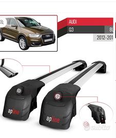 BARRE PORTAPACCHI AUDI Q3 ORIGINALI MOD.8U