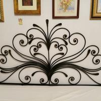 testata letto ferro battuto