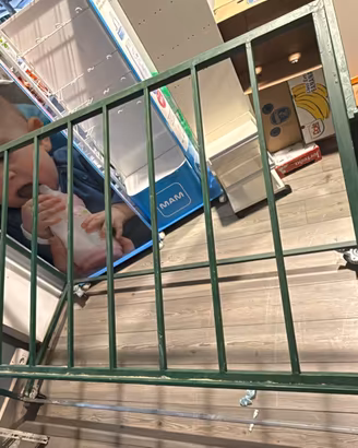 Scaffale Multiuso in Metallo con Ruote
