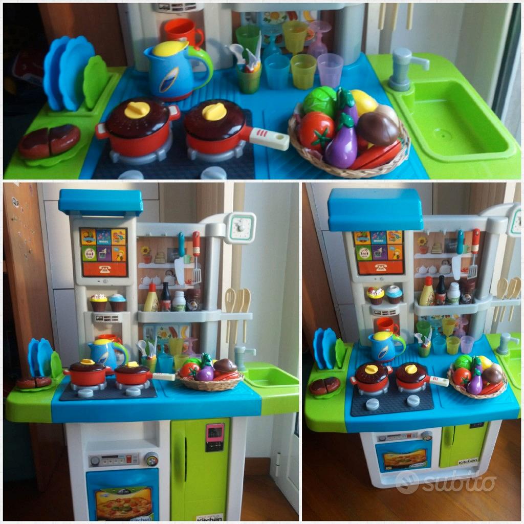 Cucina Giocattolo Per Bambini Con Luci, Acqua E Vapore - Set Completo Con Accessori, Ideale Per Giochi Di Ruolo