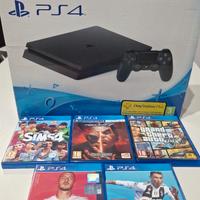 PlayStation 4 500GB+5 Giochi