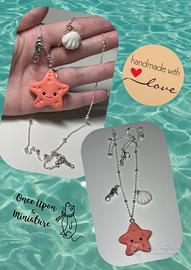 Collanina kawaii  estiva mare con stella marina