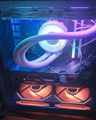 pc gaming alte prestazioni + 2 monitor