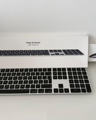 Apple Magic Keybord con Touch ID + Magic Mouse