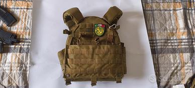 Tattico Airsoft con zaino