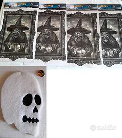 ADDOBBI e Decorazioni ADESIVE HALLOWEEN