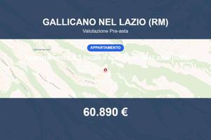 Immobile in asta di 59 m² a Gallicano nel Lazio