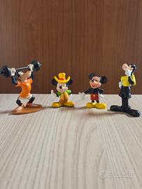 Disney Vintage: Set 4 Miniature Topolino & Pippo