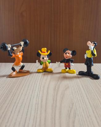 Disney Vintage: Set 4 Miniature Topolino & Pippo