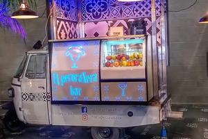 Ape Piaggio per catering/bar ed eventi
