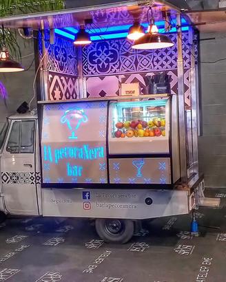 Ape Piaggio per catering/bar ed eventi