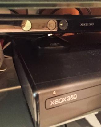 xbox 360 500 + kinect + giochi + controller da rev