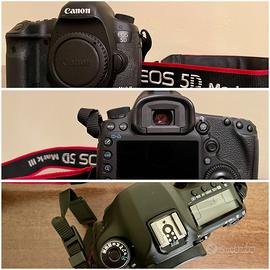 CANON 5D Mark III + 2 obiettivi + accessori