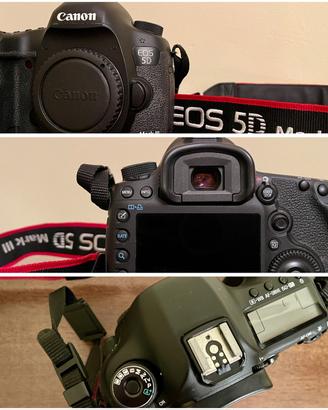 CANON 5D Mark III + 2 obiettivi + accessori