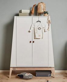 Armadio Luna S. Bianco Leander-Metodo Montessori