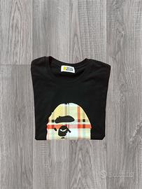 Maglietta Bape X burberry