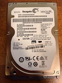 Hdd Seagate 500 gb SATA 2,5”