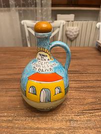 Oliera ceramica siciliana Nino Parrucca