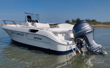 Sessa Key Largo 17 con Yamaha 40/70 e carrello