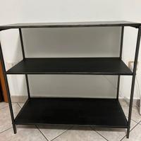 Consolle Ferro Nero Stile Industrial 