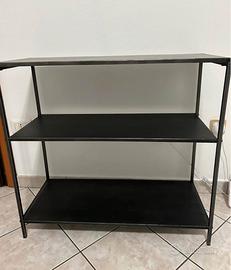 Consolle Ferro Nero Stile Industrial 