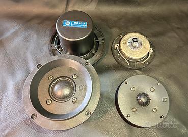 2 midrange RCF MR45  8ohm e 2 tweeter mod.724B