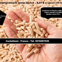 Pellet abete bianco ultimi bancali